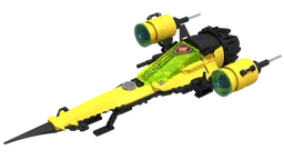 Minifigure Scale Solar System Racing Dart