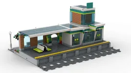 Modular Train station