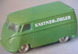 HO Scale VW Van - Green Base, Kastener & Öhler Print