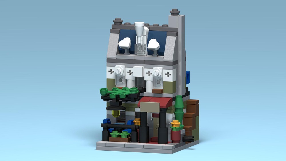 Lego Parisian Restaurant Mini Modular