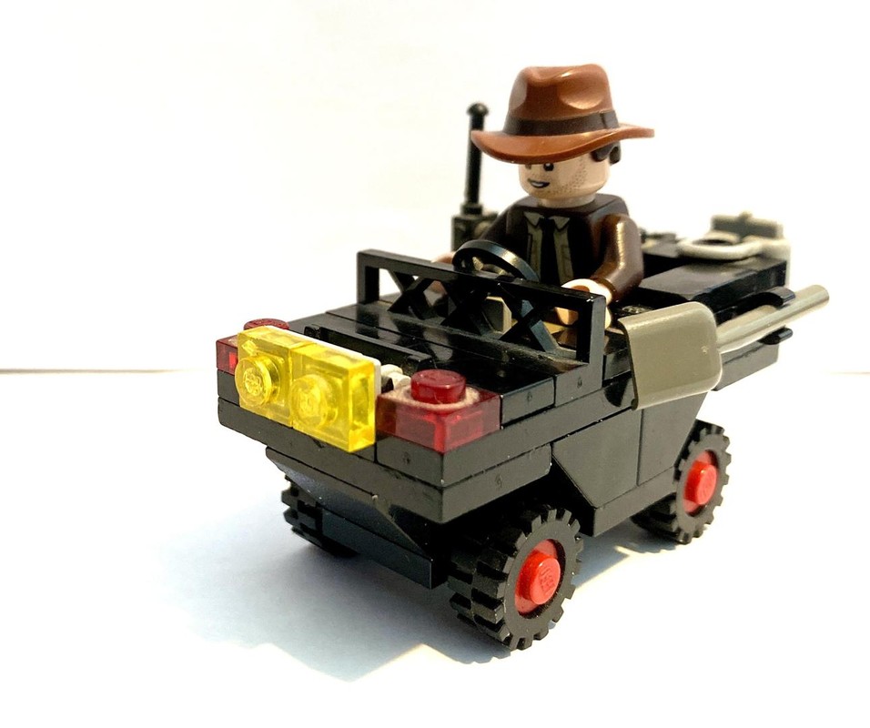 Lego Mini Schwimmwagen, an amphibious jeep
