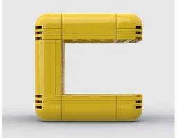 Three Sided Letter Block