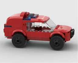 Light Rescue Unit - Closed Back Red & White