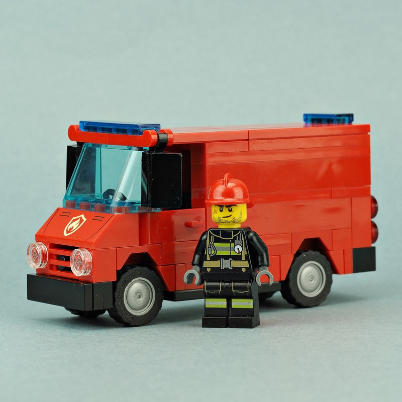 Lego Fire van