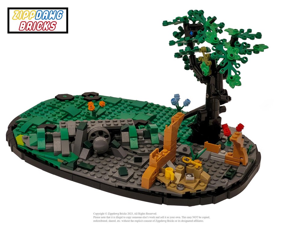 Lego Base for Thunderjaw - Horizon Zero Dawn, Horizon Forbidden West