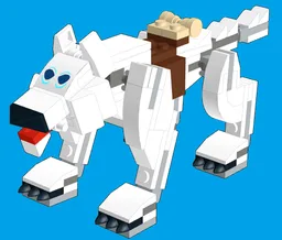 Snow Wolf Mount
