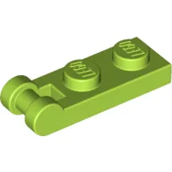 Plate Special 1 x 2 with Handle on End [Closed Ends] / Lime