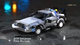 BTTF DeLorean Time Machine