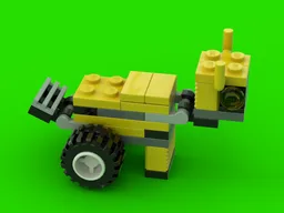Wheeled cow