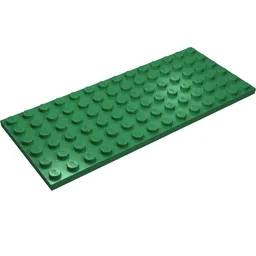 Plate 6 x 14 / Green