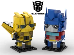 Transformers - Set 1 - Brickheadz ( Optimus Prime + Bumblebee )
