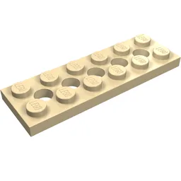 Technic Plate 2 x 6 [5 Holes] / Tan