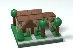 Tudor Style Nano House
