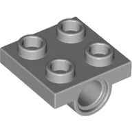 Plate Special 2 x 2 with 2 Pin Holes / Light Bluish Gray