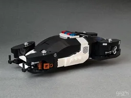 Totall Recall Hovering police car