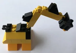 10698 Yellow dinosaur
