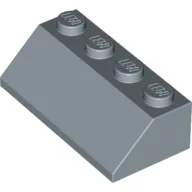 Brick Sloped 45° 2 x 4 / Sand Blue