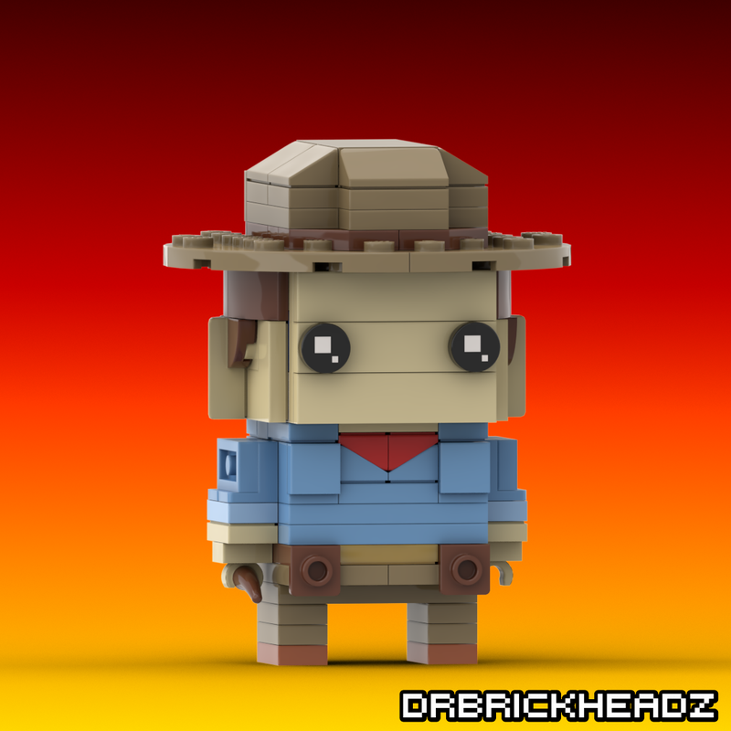 Lego Alan Grant (Jurassic Park) Brickheadz