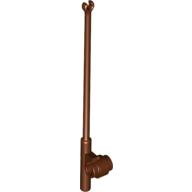 Lego Equipment Fishing Rod, Short / Reddish Brown
