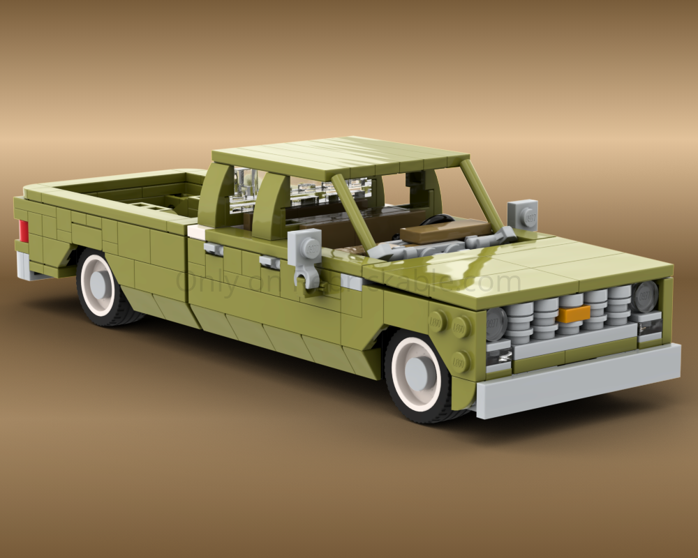 Lego Chevrolet C20 Crew Cab Inspired