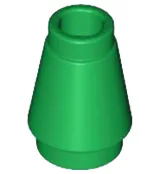 Cone 1 x 1 [Top Groove]