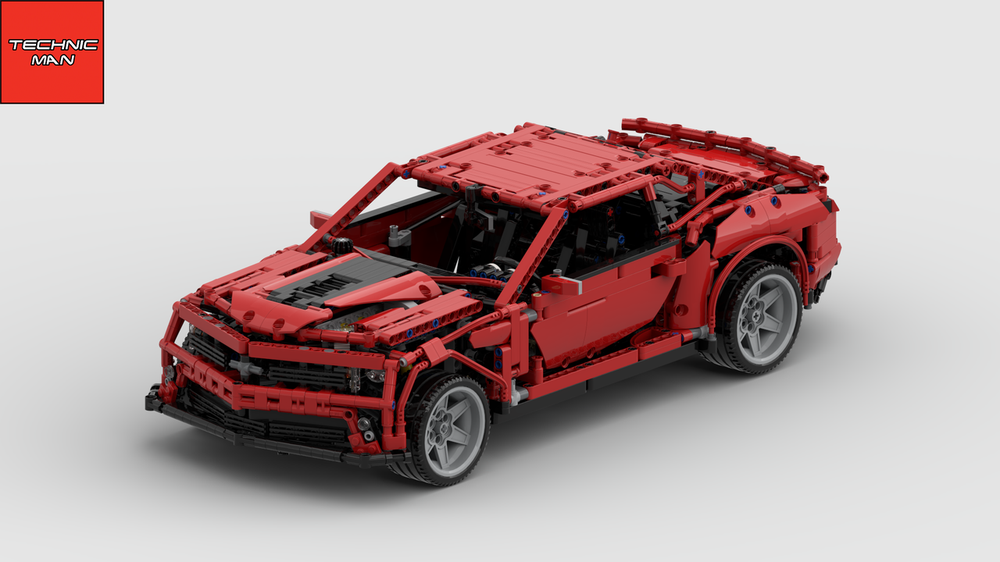 Lego Chevrolet Camaro ZL1, Z/28 and ZL1 convertible
