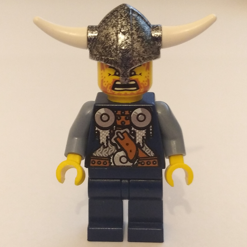 Lego Viking Blue Chess Pawn