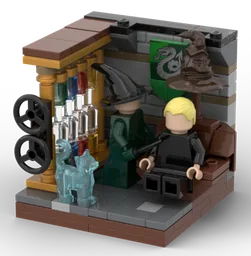 Sorting Hat Ceremony Mini Diorama