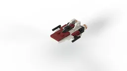 ultramicro size A-wing starfighter
