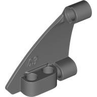 Lego Technic Panel Triangle 5 x 4 Left / Dark Bluish Gray