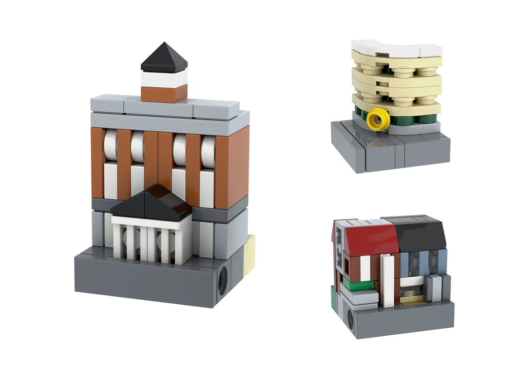 Lego Micro Modular Buildings part 2