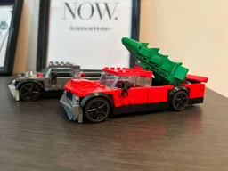 Modded Datsun 620 Christmas edition