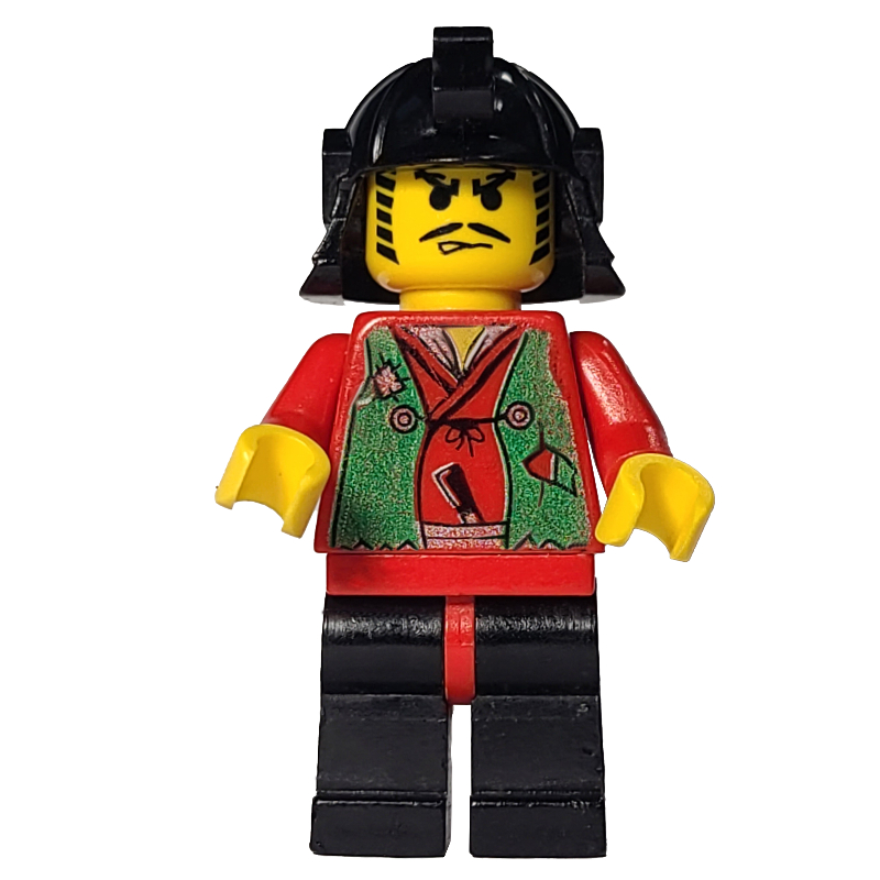 Lego Robber with Tattered Green Vest
