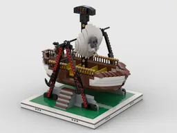 Pirate Ship for modular Amusement Park