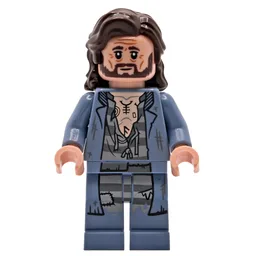 Sirius Black, Sand Blue Prison Outfit with Long Jacket