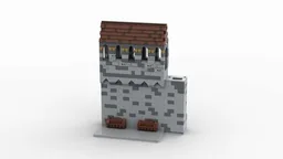 H22 Outer Palace Wall for my medieval castle