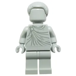 Statue, Robes, Hair Bun