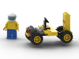 Offroad Buggy with Driver
