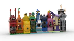 10404 Rainbow houses