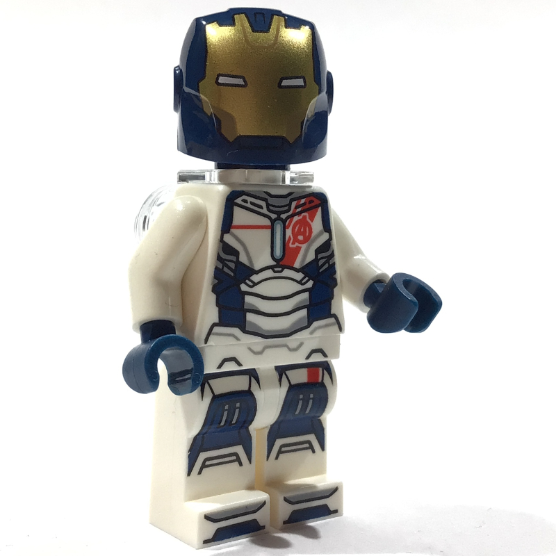 Lego Iron Legion, Dark Blue Head, Neck Bracket