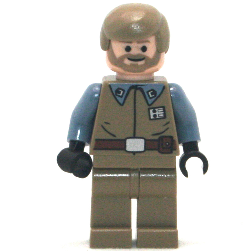 Lego Crix Madine, Dark Tan Legs