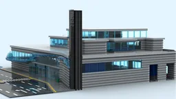 Large modern train station