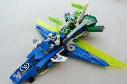 71709 Jay and Lloyd's Velocity Fighter Plane