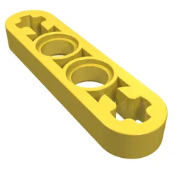 Technic Beam 1 x 4 Thin / Yellow