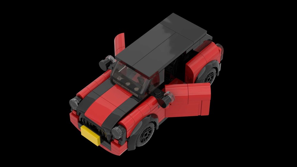 Lego Mini Cooper Cabrio (with opening doors)