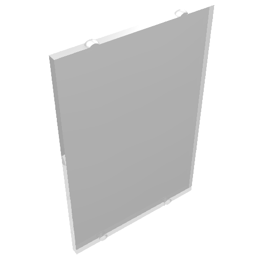 Lego Glass for Window 1 x 4 x 5 / Trans-Clear