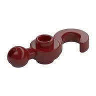 Hook with Towball / Dark Red