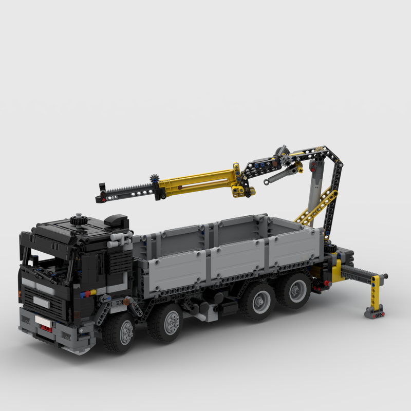 Lego Iveco Turbostar 190-42 tipper crane truck