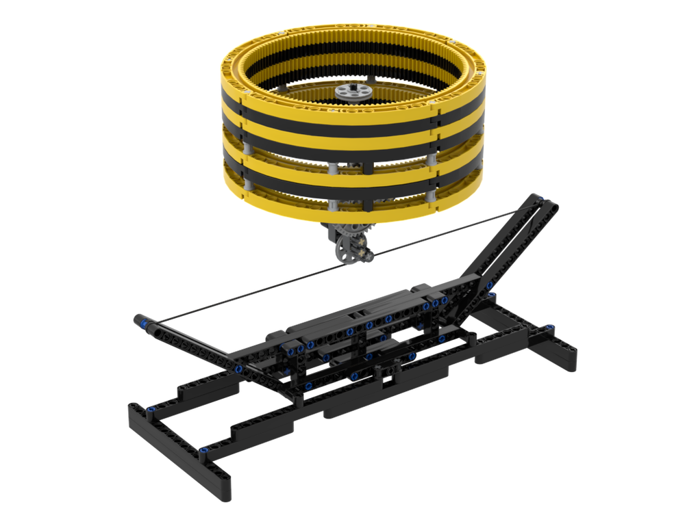 Lego Gyroscope Unicycle