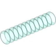Hose, Ribbed 7mm D. 4L / 3.2cm / Trans-Light Blue